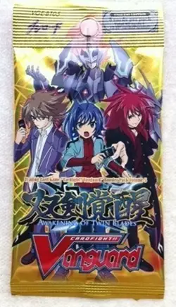 Cardfight Vanguard Awakening of Twin Blades Booster Pack BT05 ENGLISH 5cd/pk - Image 1