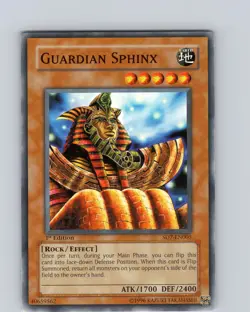 Yu-Gi-Oh TCG Guardian Sphinx SD7-EN005 1st Edition Regular Common Card LP-NM - Image 1