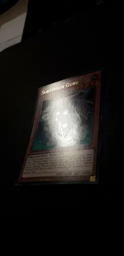 Yu-Gi-Oh! Subterror Guru, BLHR-EN084, Ultra Rare, 1. Edition, Englisch, NM - Image 3