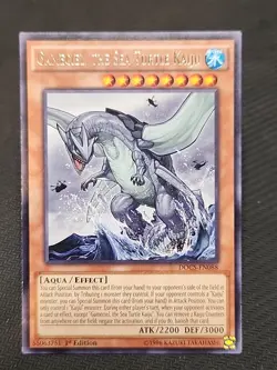 Gameciel, the Sea Turtle Kaiju DOCS-EN088 Dimension of Chaos 1st Edition - Image 1
