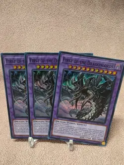 x3 First of the Dragonlords - DUAD-EN036 - Super Rare - 1st Edition Yu-Gi-Oh! M/ - Image 1