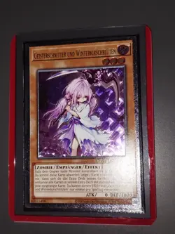 Yu-Gi-Oh! Ghost Reaper And Winter Cherries Ultimate Rare OP20-DE001 Near Mint - Image 2