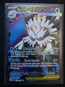 Pokemon Mega Evolutions Full Art Mega Abomasnow Ultra Rare Near Mint 157/132 - Image 1