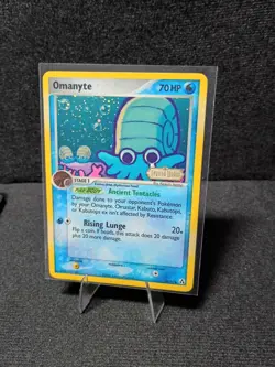 Omanyte 60/92 Legend Maker STAMPED Reverse Holo Pokemon TCG - Image 4