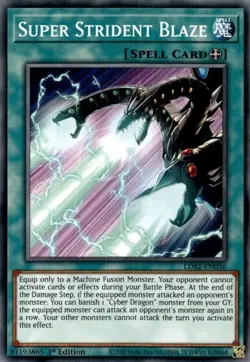 Super Strident Blaze - LDS2-EN036 - Common - 1st Edition - Lightly Played - Lege - Image 1