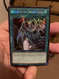 Return of the Dragon Lords LCKC-EN074 SECRET RARE Unlimited NM +Bonus FREE SHIP! - Image 1