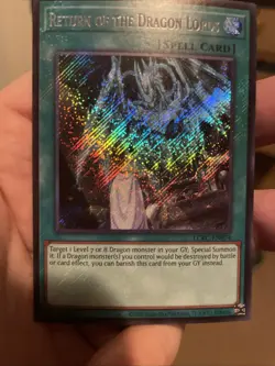 Return of the Dragon Lords LCKC-EN074 SECRET RARE Unlimited NM +Bonus FREE SHIP! - Image 5