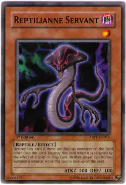 Reptilianne Servant - ABPF-EN015 - Common - Unlimited Edition - Near Mint - Abso - Image 1