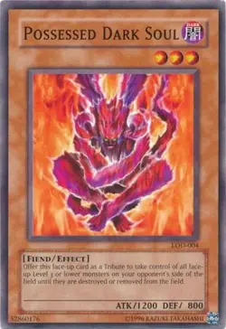 Possessed Dark Soul - LOD-004 - Common - Unlimited Edition - Heavily Played - Le - Image 1