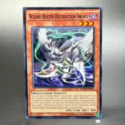 Yu-Gi-Oh! Breakers of Shadow #BOSH-EN021 Wizard Buster Destruction Sword - Image 1