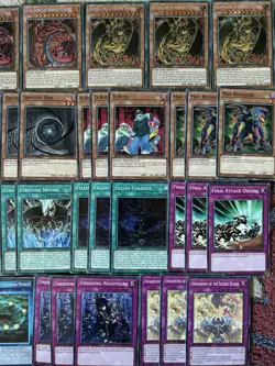 YuGiOh Sacred Beast Deck & Secret Rare Collection + Game Mat Raviel Uria Hamon - Image 4