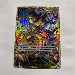 Sabo (SEC) OP13-120 - Carrying on His Will ONE PIECE CCG ENGLISH - Image 1
