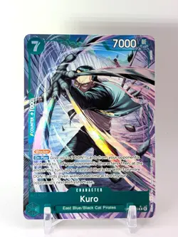 One Piece Card Game | Kuro OP15-025 R ALT ART IN-HAND | OP15 | English | NM/M - Image 1