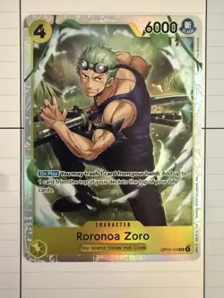 ONE PIECE OP15-113 SR Roronoa Zoro Adventure on KAMI's Island English - Image 1