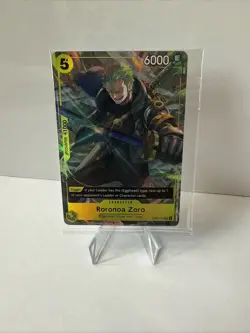RORONOA ZORO OP07-113 SR One Piece Illustration Box Promo NM/M sealed - Image 1