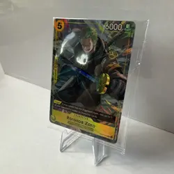 RORONOA ZORO OP07-113 SR One Piece Illustration Box Promo NM/M sealed - Image 2