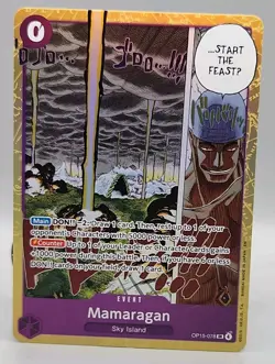 One Piece Mamaragan OP15-078 SR FOIL N/M - Image 1