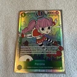 One Piece Perona Foil Holo Rare OP05-093 Muggy Kingdom Thriller Bark - Image 1