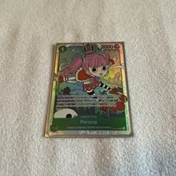 One Piece Perona Foil Holo Rare OP05-093 Muggy Kingdom Thriller Bark - Image 4