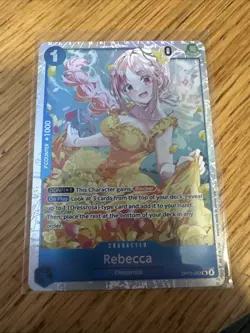 One Piece TCG OP15-053 SR Rebecca Adventure on Kami's Island English OP15 - Image 3