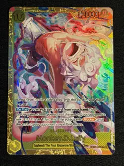 2026 One Piece EB04-061 SEC Monkey D Luffy Adventure On Kami’s Island Foil - Image 1
