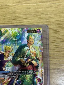 One Piece TCG Roronoa Zoro PRB02-006 Rare SP English - Image 4