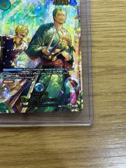 One Piece TCG Roronoa Zoro PRB02-006 Rare SP English - Image 5