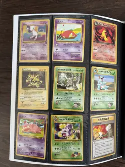 VINTAGE Pokemon Binder Collection - 50 Card lot! - WOTC Wizards Of The Coast Era - Image 2