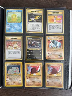 VINTAGE Pokemon Binder Collection - 50 Card lot! - WOTC Wizards Of The Coast Era - Image 3