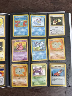 VINTAGE Pokemon Binder Collection - 50 Card lot! - WOTC Wizards Of The Coast Era - Image 5