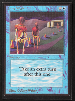 Time Walk Power 9 Magic Card International Collectors' Edition MTG - Image 1