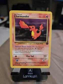 2000 Pokemon Team Rocket Charmander #50/82 Classic Trading Card Game!! - Image 1