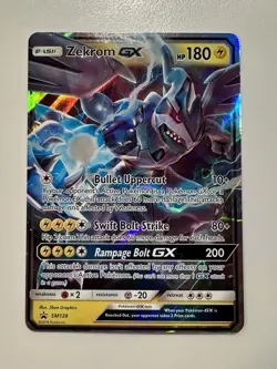 Pokemon Zekrom GX SM138 Sun & Moon Black Star Promo Card - Image 1