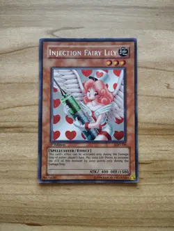 Yu-Gi-Oh! - Injection Fairy Lily - Secret Rare - LOD-100 - Image 1