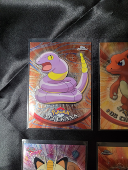 Pokemon Topps Chrome Cards x8 -Pre Owned- 2000 Chrome Base Set - Image 2