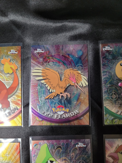 Pokemon Topps Chrome Cards x8 -Pre Owned- 2000 Chrome Base Set - Image 4