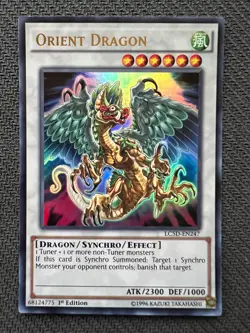 Yugioh Orient Dragon 1st Edition Ultra Rare LC5D-EN247 VLP/NM - Image 1