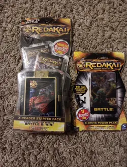 Redakai Conquer The Kairu X-Reader Starter Pack Includes 22 Cards + Power Pack - Image 1