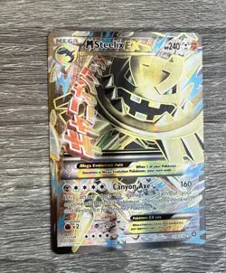 Pokemon - Mega Steelix EX - Steam Siege - Ultra Rare Card - 109/114- Near Mint - Image 1