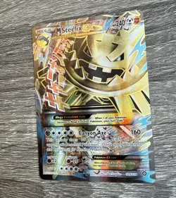 Pokemon - Mega Steelix EX - Steam Siege - Ultra Rare Card - 109/114- Near Mint - Image 2