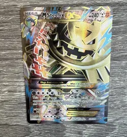 Pokemon - Mega Steelix EX - Steam Siege - Ultra Rare Card - 109/114- Near Mint - Image 3
