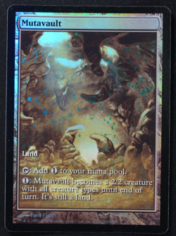 Mutavault Foil Magic Card Champs & States Full Art Promo MTG - Image 1