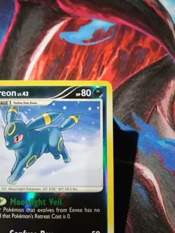 Umbreon 32/100 Majestic Dawn Reverse Holo Pokemon TCG Card -U1 - Image 3