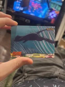 Mewtwo Strikes Back Pokemon Topps Card Mew Legends - Image 1