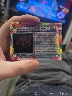 Mewtwo Strikes Back Pokemon Topps Card Mew Legends - Image 2