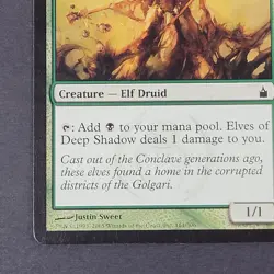 MTG Card - 1x Elves of Deep Shadow - Ravnica City of Guilds - LP/NM - Magic - Image 5