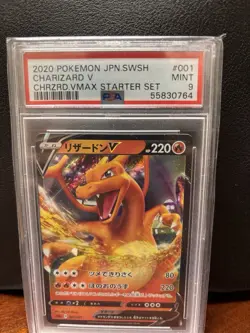 Pokemon PSA Graded Card Lot Calyrex V, Charizard V, Umbreon, Swablu, Rhyhorn - Image 3
