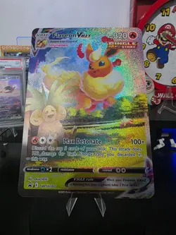 Flareon VMAX SWSH180 Sword & Shield Promo Jumbo Card - Image 1