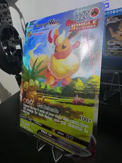 Flareon VMAX SWSH180 Sword & Shield Promo Jumbo Card - Image 2