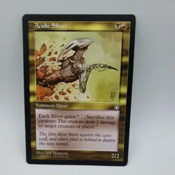 Acidic Sliver x1 - Stronghold - MTG - Near Mint - Image 1